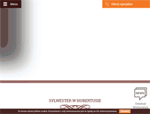 Tablet Screenshot of hubertus.pl